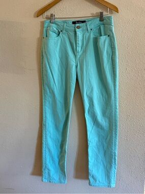 Boden womens tourquise blue jeans size us 8